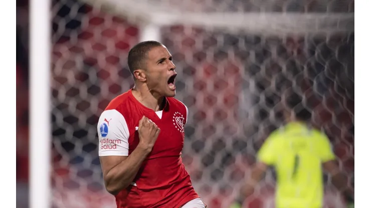 Benegas, uno de los goleadores del Rojo.