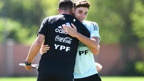 La Selección Argentina se prepara para la Finalissima ante Italia