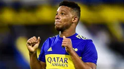 Fabra, imparable: el golazo del colombiano en el entrenamiento antes de jugar con Deportivo Cali.