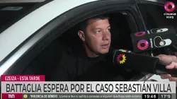 Battaglia se enojó cuando le volvieron a preguntar por Villa: "Muchachos..."