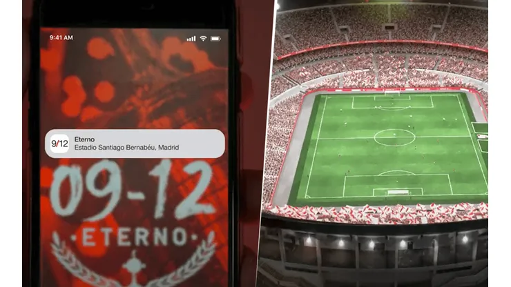 El video que subió River.