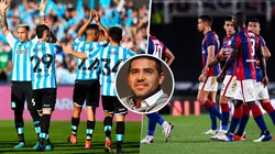 La chicana de Riquelme para Racing y San Lorenzo: "Estaba como un nene"