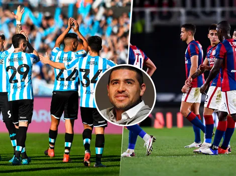 La chicana de Riquelme para Racing y San Lorenzo: "Estaba como un nene"
