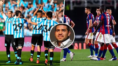La chicana de Riquelme para Racing y San Lorenzo: "Estaba como un nene"