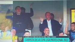 VIDEO | Como un hincha más: Riquelme cantó en medio de los festejos de Boca