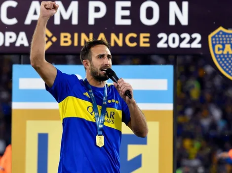 Sorpresiva confesión: en el medio de los festejos de Boca, Izquierdoz se acordó de la corrida del Pity Martínez