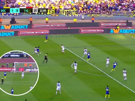 VIDEO | De otro planeta: Fabra la colgó al ángulo desde afuera para encaminar el título para Boca