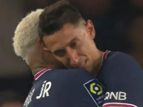 VIDEO | Di María se anotó en la goleada de PSG y rompió en llanto