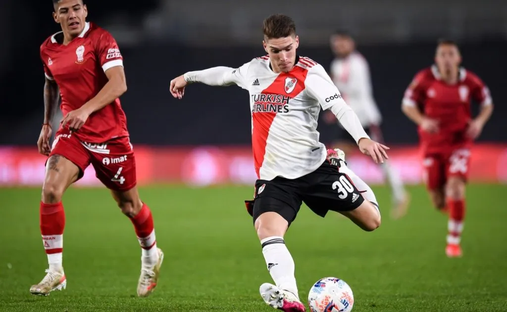 Rollheiser durante su estadía en River.