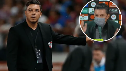 La pregunta que irritó a Gallardo.