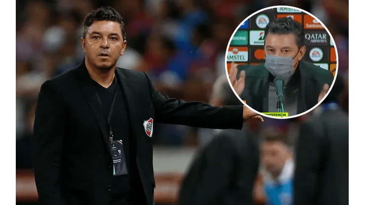 La pregunta que irritó a Gallardo.