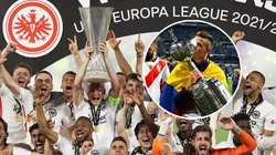 Se acordaron de Boca: el tuit de Frankfurt a River tras ganar la Europa League