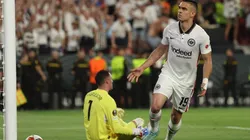 Borré y el 1 a 1 para el Frankfurt.