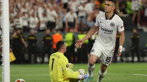 Borré y el 1 a 1 para el Frankfurt.