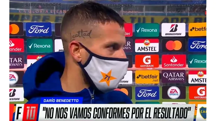 Benedetto explotó contra el arbitraje del Boca-Corinthians: "Es una vergüenza"