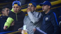 Los hinchas de Boca y una cargada a los brasileños a puro ingenio.