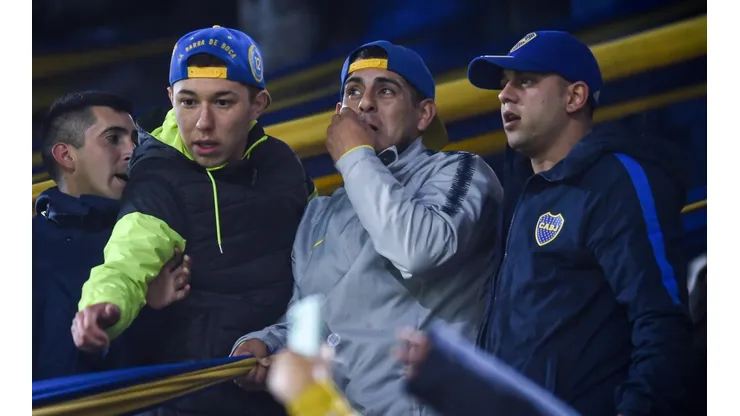 Los hinchas de Boca y una cargada a los brasileños a puro ingenio.