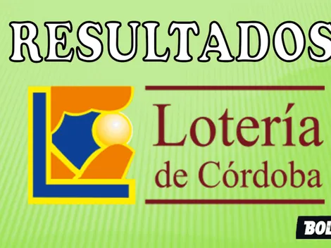 Lotería de Córdoba de HOY | Resultados, sorteo y números ganadores miércoles 18 de mayo 2022