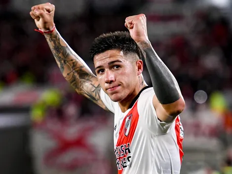 ¿Se va de River? La contundente respuesta de Enzo Fernández al Benfica