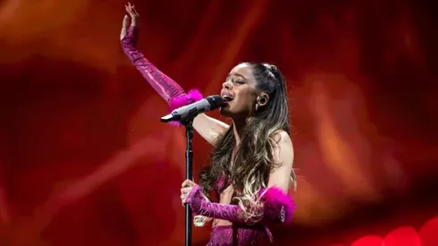 Tini se prepara para sus shows en el Hipódromo de Palermo.