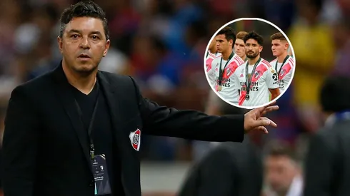 Gallardo preocupado por la lesión de otro jugador de River.