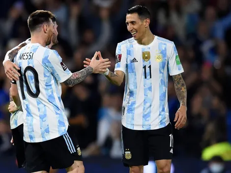 Lejos de Messi: confirman el destino de Di María en la previa de Qatar 2022