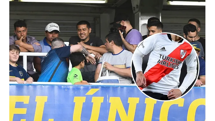 La curiosa forma de Riquelme para referirse a River: "Es el que..."
