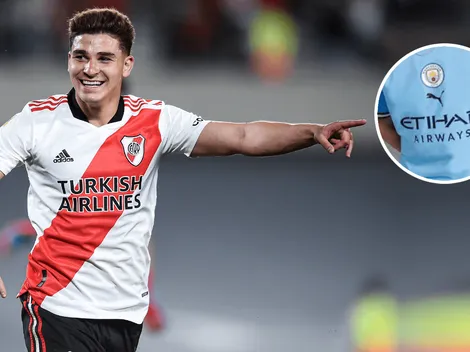 El detalle riverplatense que tendrá la primera camiseta de Julián Álvarez en el City