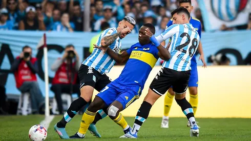 A Enzo Copetti lo chicanearon con helado después de que Racing fuera eliminado por Boca.