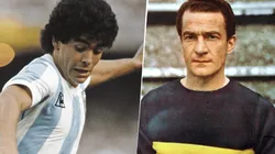 Diego Maradona y Ernesto Grillo.