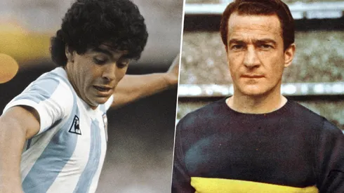 Diego Maradona y Ernesto Grillo.