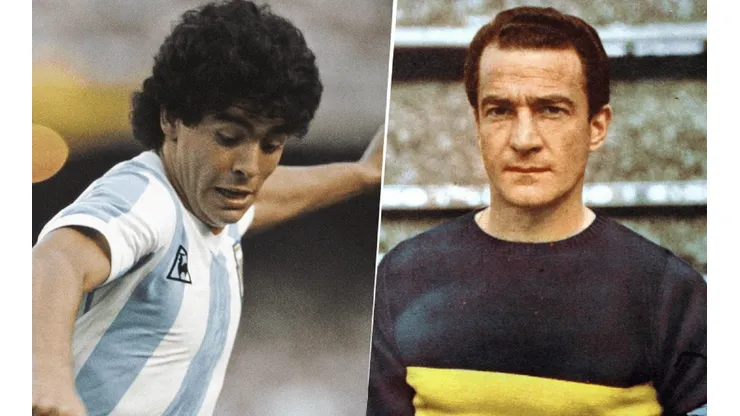 Diego Maradona y Ernesto Grillo.