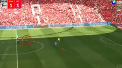 VIDEO | Palacios metió un gol de mitad de cancha en Alemania