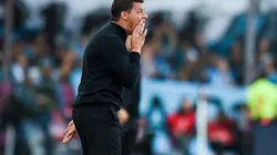 Solo Carlos Zambrano intentó convertir, aunque terminó desviado.