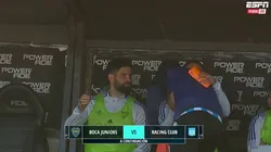 VIDEO | El cruce entre Edwin Cardona y los suplentes de Boca antes del partido