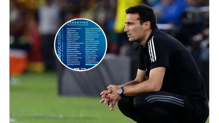Los 3 grandes regresos en la prelista de Scaloni para jugar con Italia.