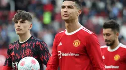 Lo homenajea siempre: la historia de Garnacho para Cristiano Ronaldo tras salir campeón