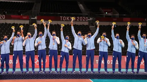 Argentina y el vóley masculino, medalla de bronce en Tokio 2022