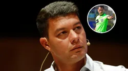 La furia de Battaglia con el árbitro del duelo ante Racing: "Siempre es contra Boca".