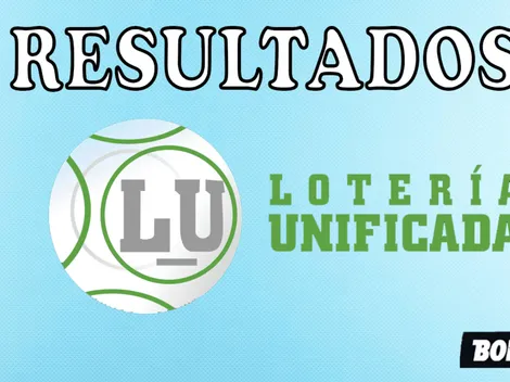 Lotería Unificada | Resultados, números ganadores y sorteo del jueves 12 de mayo 2022