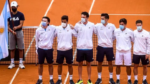 Guillermo Coria, Maximo Gonzalez, Horacio Zeballos, Federico Coria, Sebastian Báez y Diego Schwartzman