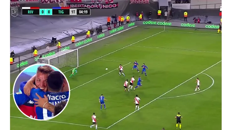 VIDEO | Mateo Retegui madrugó a River y le da la victoria parcial a Tigre