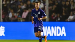 Ignacio Miramón con la Albiceleste.