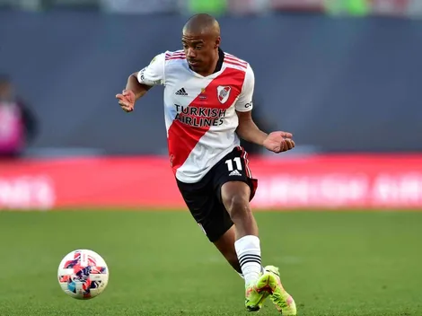 Mientras su futuro en River es incierto, un club de Europa se reunió con De La Cruz