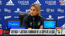 El cruce de Beccacece con un periodista.