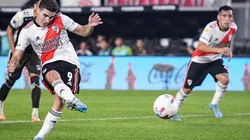 Julián Álvarez convirtió desde los 12 pasos ante Platense (Foto: Getty).