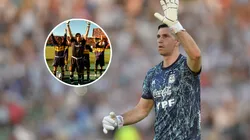 Un ex Boca reveló un cruce por Instagram con Dibu Martínez.