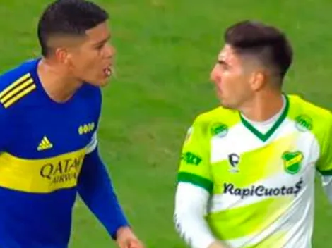 VIDEO | Empujón, insultos y más: el tremendo cruce de Marcos Rojo con un ex River