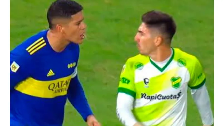 VIDEO | Empujón, insultos y más: el tremendo cruce de Marcos Rojo con un ex River