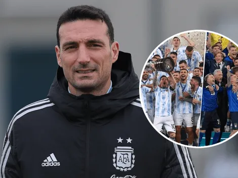 Sonríe Scaloni: el "refuerzo" inesperado que tendría la Selección para la Finalissima